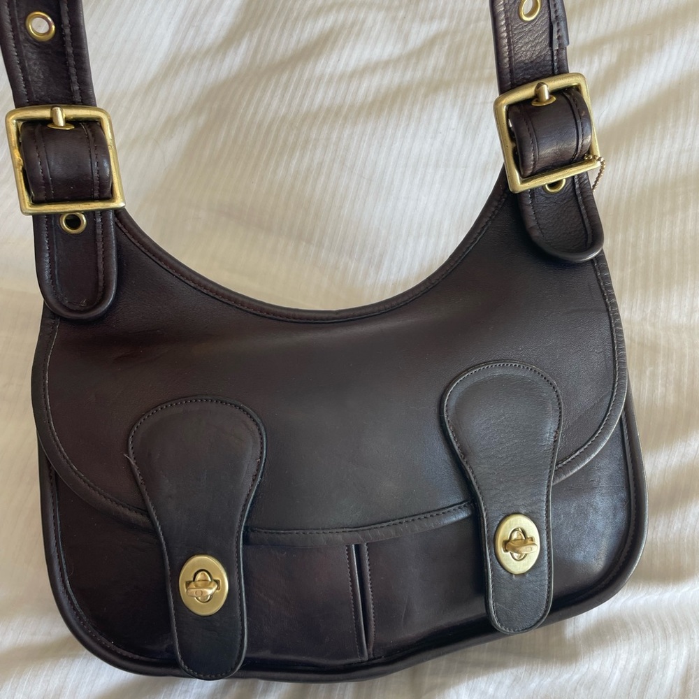 Vintage Coach Pre Creed 9670 Pony Express Pouch Mahogany